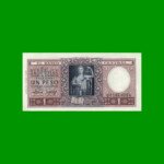 MONEDA NACIONAL $1,00, BOT 1910, AÑO 1953, ESTADO SIN CIRCULAR.-