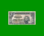 BILLETE DE URUGUAY $5,00, PICK 36b, SERIE C, ESTADO BUENO.-