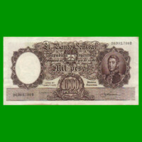 MONEDA NACIONAL $1.000,00, BOT 2143, AÑO 1958, ESTADO MUY BUENO+ .-