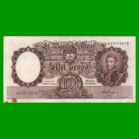 MONEDA NACIONAL $1.000,00, BOT 2147, AÑO 1960, ESTADO MUY BUENO.-