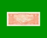 BILLETE DE BRASIL 2 CRUZEIROS, PICK 151b, AÑO 1958, ESTADO EXCELENTE+ .- - Imagen 2