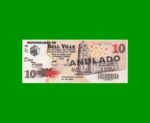 BONO MUNICIPALIDAD DE BELL VILLE $10,00, AÑO 2002/2003, ESTADO SIN CIRCULAR.-