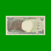 BILLETE DE INDONESIA 500 RUPIAS, PICK 128g, AÑO 1992/1998, ESTADO SIN CIRCULAR.-