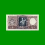 MONEDA NACIONAL $ 1,00, BOT 1911, AÑO 1953, ESTADO EXCELENTE+ .-