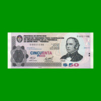BONO DE ENTRE RIOS $ 50,00, EC 346, AÑO 2002, ESTADO EXCELENTE .-