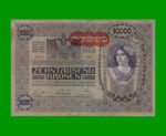 BILLETE DE AUSTRIA 10.000 CORONAS, PICK 65, AÑO 1918 (1919), ESTADO  MUY BUENO- .-
