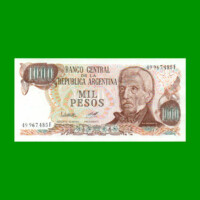 PESOS LEY 18.188 $1.000,00, BOT 2450c, AÑO 1980, ESTADO SIN CIRCULAR.-