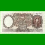 MONEDA NACIONAL $5.000,00, BOT 2174, AÑO 1964, ESTADO EXCELENTE- .-