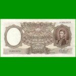 MONEDA NACIONAL $5.000,00, BOT 2181, AÑO 1967, ESTADO EXCELENTE- .-