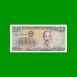 BILLETE DE VIETNAM 1.000 DONG, PICK 106a, AÑO 1988, ESTADO SIN CIRCULAR.-