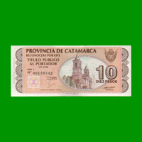 BONO CATAMARCA $10,00, EC 235, SERIE A, ESTADO EXCELENTE.-
