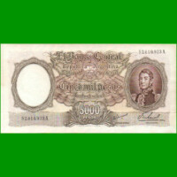 MONEDA NACIONAL $5.000,00, BOT 2182, AÑO 1968, ESTADO SIN CIRCULAR.-