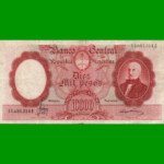 MONEDA NACIONAL $10.000,00, BOT 2193, AÑO 1967, ESTADO BUENO+ .-