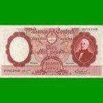 MONEDA NACIONAL $10.000,00, BOT 2195, AÑO 1967, ESTADO EXCELENTE- .-