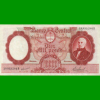 MONEDA NACIONAL $10.000,00, BOT 2195, AÑO 1967, ESTADO EXCELENTE- .-