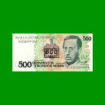 BILLETE DE BRASIL 500 CRUZADOS NOVOS RESELLADO 500 CRUZEIROS, PICK 226b, AÑO 1990, ESTADO SIN CIRCULAR.-