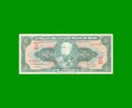 BILLETE DE BRASIL 2 CRUZEIROS, PICK 157a, AÑO 1955, ESTADO MUY BUENO+ .-