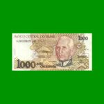BILLETE DE BRASIL 1.000 CRUZEIROS, PICK 231b, AÑO 1991, ESTADO EXCELENTE+ .-