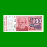 REPOSICION BILLETE DE 100 AUSTRALES, BOT 2848, ESTADO SIN CIRCULAR.-