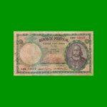 BILLETE DE PORTUGAL 20 ESCUDOS, PICK 153b, AÑO 1959 ESTADO BUENO.-