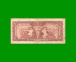 BILLETE DE BRASIL 5 MIL RIES, PICK 29b, AÑO 1936, ESTADO MUY BUENO- .- - Imagen 2