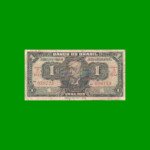 BILLETE DE BRASIL 1 MIL RIES, PICK 110B, AÑO 1923, ESTADO BUENO.-