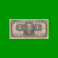 BILLETE DE BRASIL 1 MIL RIES, PICK 110B, AÑO 1923, ESTADO BUENO.-