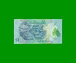 BILLETE DE BRUNEI 1 RINGGIT, POLYMERO, PICK 35, AÑO 2011, ESTADO SIN CIRCULAR.- - Imagen 2