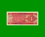 BILLETE DE ANTILLAS HOLANDESAS 1 GULDEN, PICK 20a, AÑO 1970, ESTADO SIN CIRCULAR.-