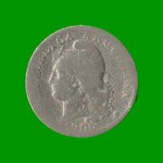 MONEDA DE ARGENTINA, M$N 2DA CIRCULACION, 0,20 CTVOS, AÑO 1906, ESTADO USADA.- - Imagen 2