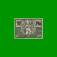 BILLETE DE ALEMANIA NOTGELD CIUDAD DE ALFELD 50 CENTAVOS, M. M. 11.1, ESTADO SIN CIRCULAR.-