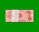 FAJO DE BILLETES DE HONDURAS 1 LEMPIRA, PICK NEW, AÑO 2019, ESTADO SIN CIRCULAR.-