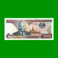BILLETE DE LAOS 5.000 KIP, PICK 34b, AÑO 2003, ESTADO SIN CIRCULAR.-