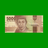 BILLETE DE INDONESIA 5.000 RUPIAS, PICK 156a, AÑO 2016, ESTADO SIN CIRCULAR.-