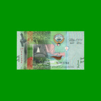 BILLETE DE KUWAIT 1/2 DINAR, PICK 30, AÑO 2014, ESTADO SIN CIRCULAR.-