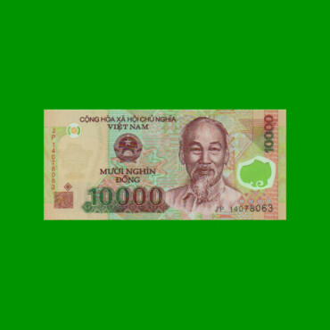 BILLETE DE VIETNAM 10.000 DONG, POLYMERO, PICK 119h, AÑO 2014, ESTADO SIN CIRCULAR.-