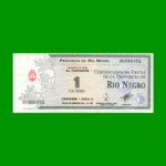 BONO DE RIO NEGRO $ 1,00, EC 374, AÑO 1995, ESTADO EXCELENTE.-