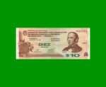BONO DE ENTRE RIOS $ 10,00, EC 334, AÑO 01/10/2001, ESTADO MUY BUENO+ .-