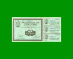 BONO DE CORDOBA $ 5,00, EC 260, AÑO 1995, SERIE A, ESTADO EXCELENTE+ .-