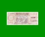 BONO DE JUJUY 0,10 AUSTRALES, EC 010, AÑO 1986, ESTADO EXCELENTE+ .-