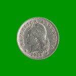 MONEDA DE ARGENTINA, M$N 2DA CIRCULACION, 0,05 CTVOS, AÑO 1924, ESTADO USADA.- - Imagen 2