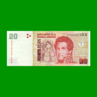 REPOSICION BILLETE CONVERTIBLE SEGUNDO DISEÑO $ 20,00, BOT 3531, ESTADO SIN CIRCULAR.-