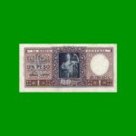 MONEDA NACIONAL $ 1,00, BOT 1913, AÑO 1954, ESTADO EXCELENTE.-