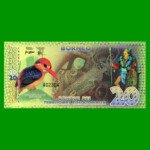 BILLETE DE ISLA ISABELA 20 FRANCOS, POLYMERO FANTASIA, AÑO 2014, ESTADO SIN CIRCULAR.-