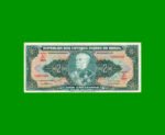 BILLETE DE BRASIL 2 CRUZEIROS, PICK 157Aa, AÑO 1956, ESTADO EXCELENTE.-