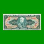 BILLETE DE BRASIL 2 CRUZEIROS, PICK 157Aa, AÑO 1956, ESTADO EXCELENTE.-