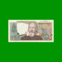 BILLETE DE ITALIA 2.000 LIRAS, PICK 103b, AÑO 1976, ESTADO EXCELENTE.-