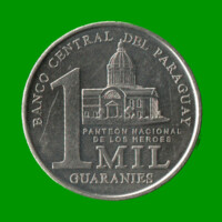 MONEDA DE PARAGUAY 1.000 GUARANIES, AÑO 2018, ESTADO NUEVA.-