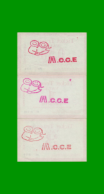 SET DE 5 BONOS TICKET TRUEQUE, ZONA NOROESTE, 0,5; 1; 3; 5; Y 10 CREDITOS, MG 305; 306; 308 a 310, ESTADO MB+ a S/ C.- - Imagen 5