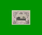 BILLETE DE AUSTRIA NOTGELD MUNICIPIO DE STANKT LAURENZ 20 HELLER, ESTADO EXCELENTE+ .-